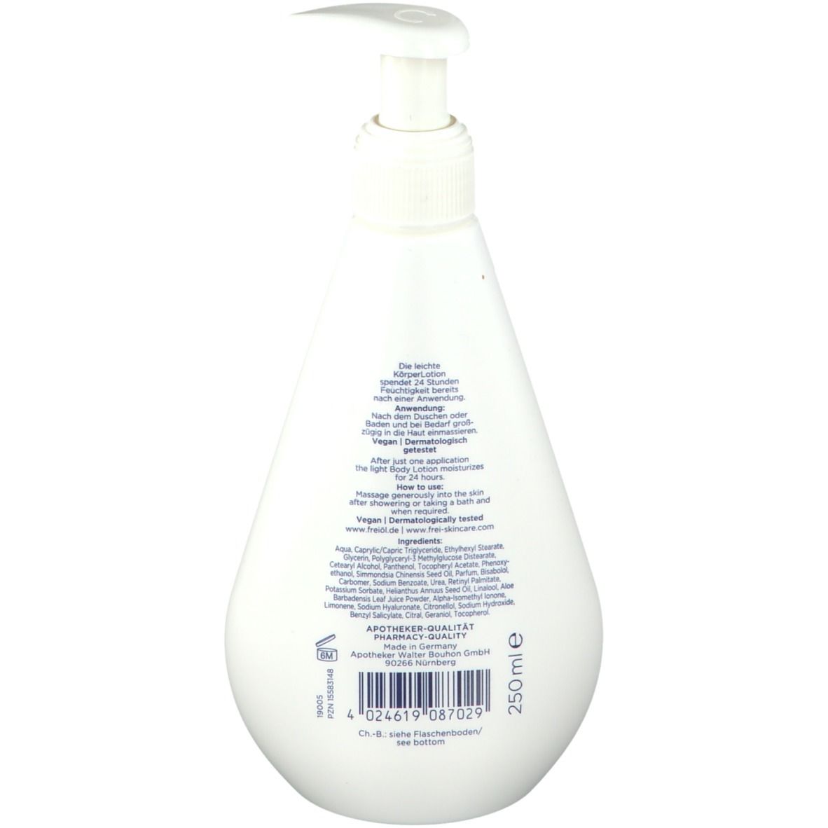 frei öl® HYDROLIPID KörperLotion