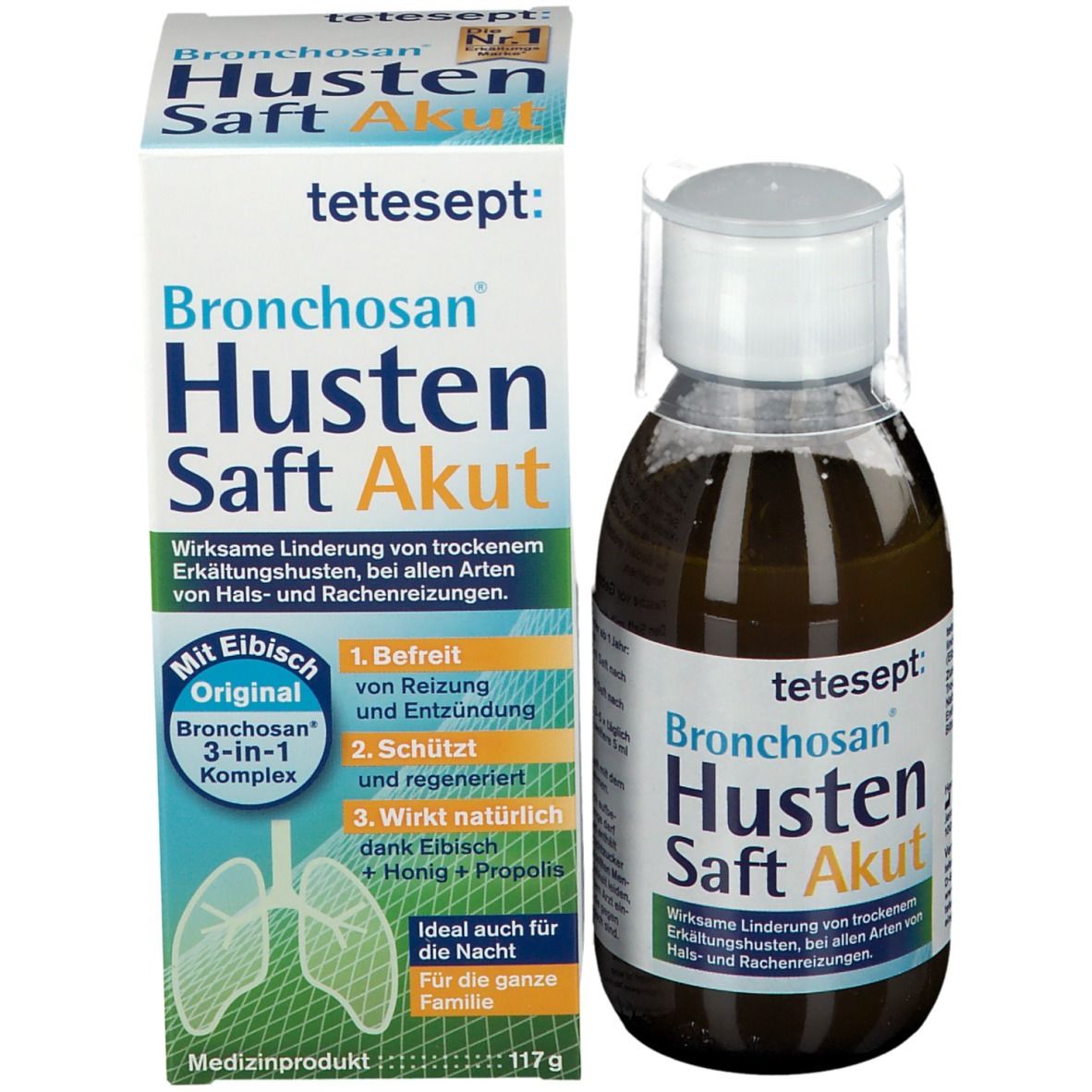 Bronchosan® Husten Saft Akut