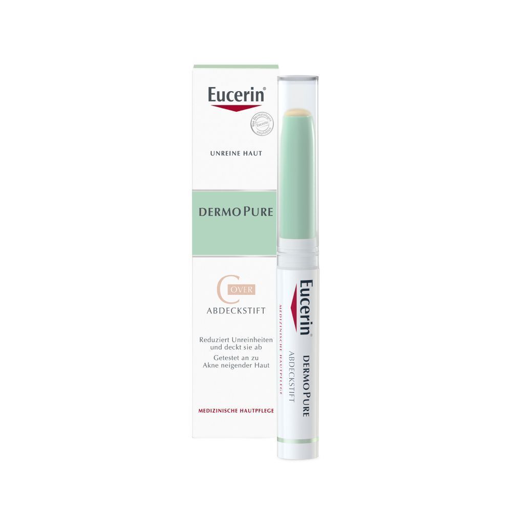 Eucerin® DermoPure Abdeckstift – reduziert Pickel und deckt sichtbar Unreinheiten ab