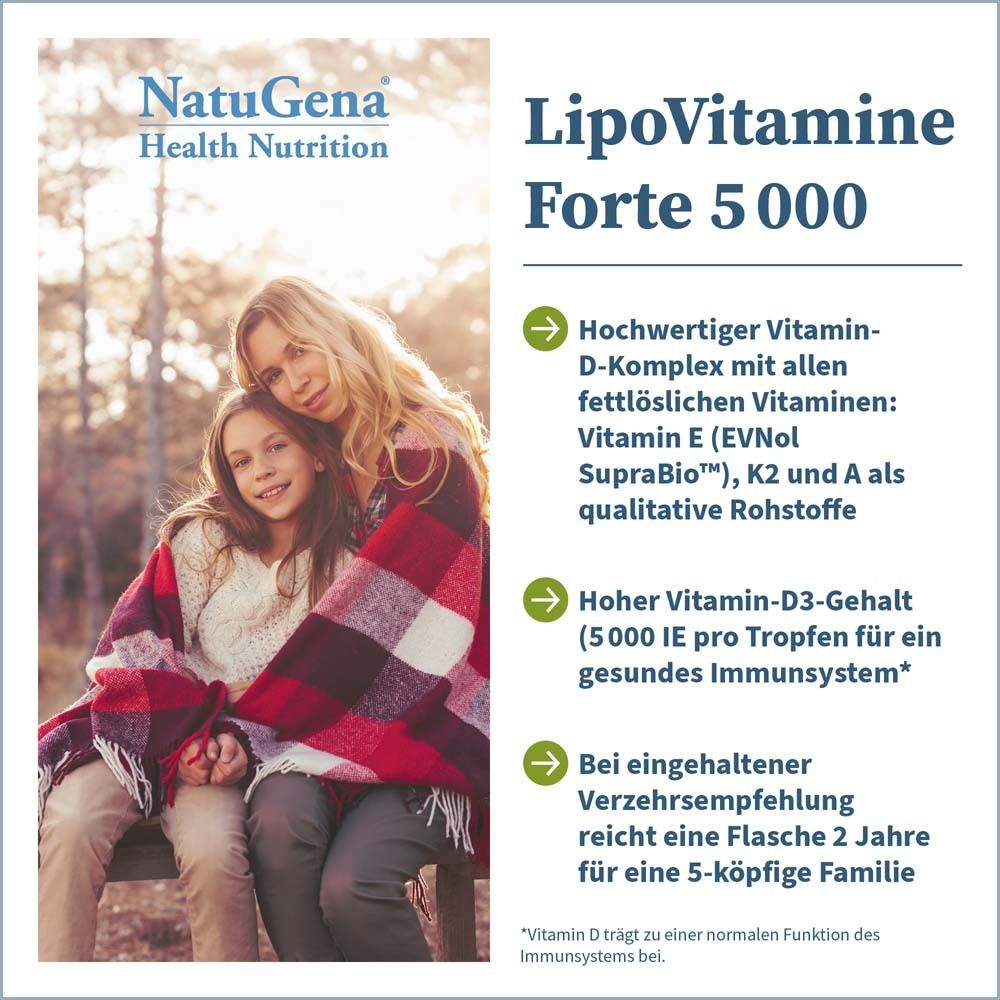 NatuGena® Lipo Vitamine Forte 5000