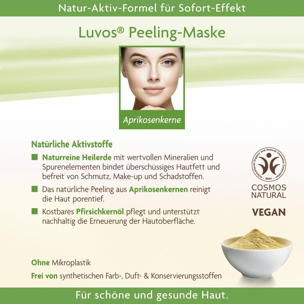 Luvos-Heilerde Peeling-Maske