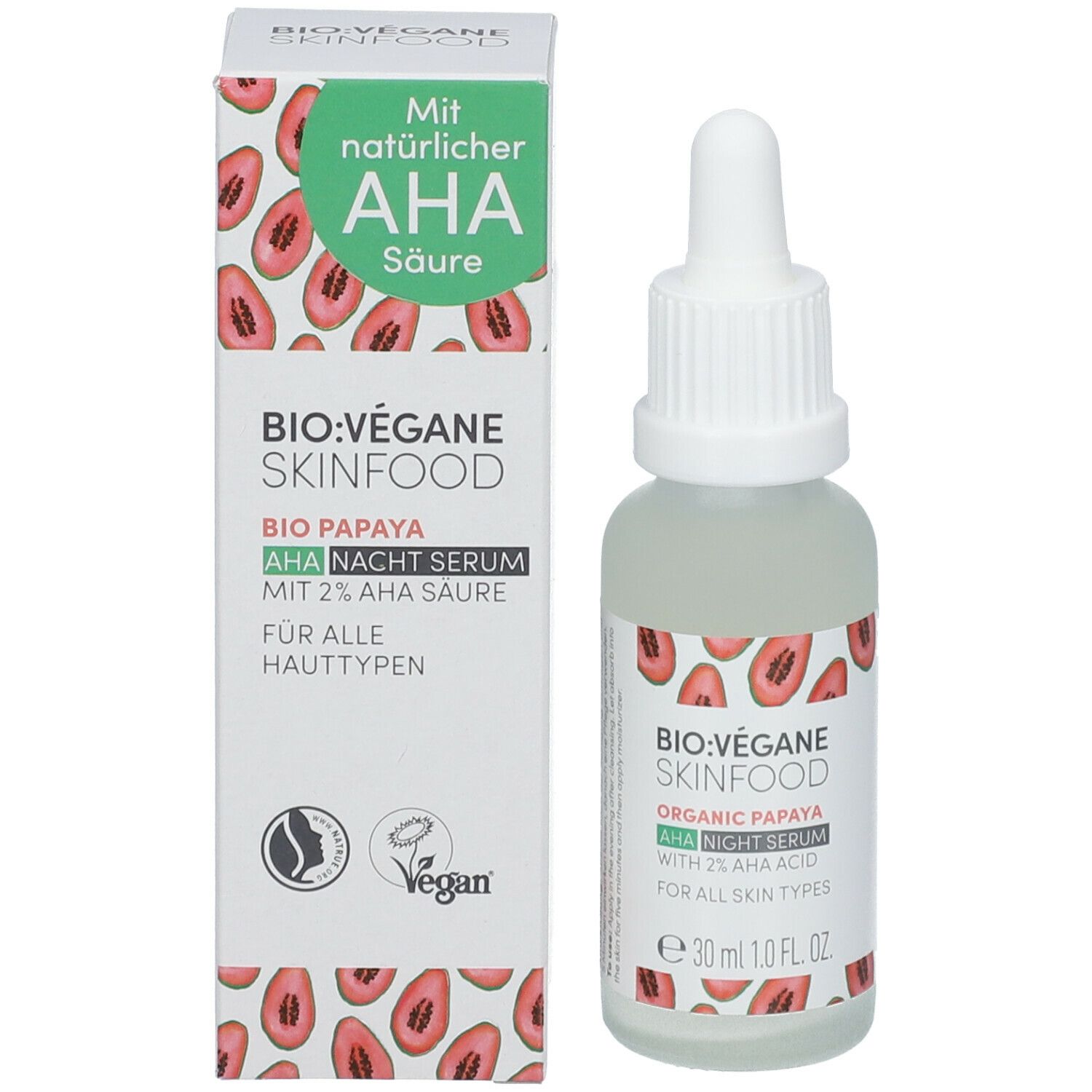 BIO VÉGANE BIO PAPAYA AHA Nachtserum