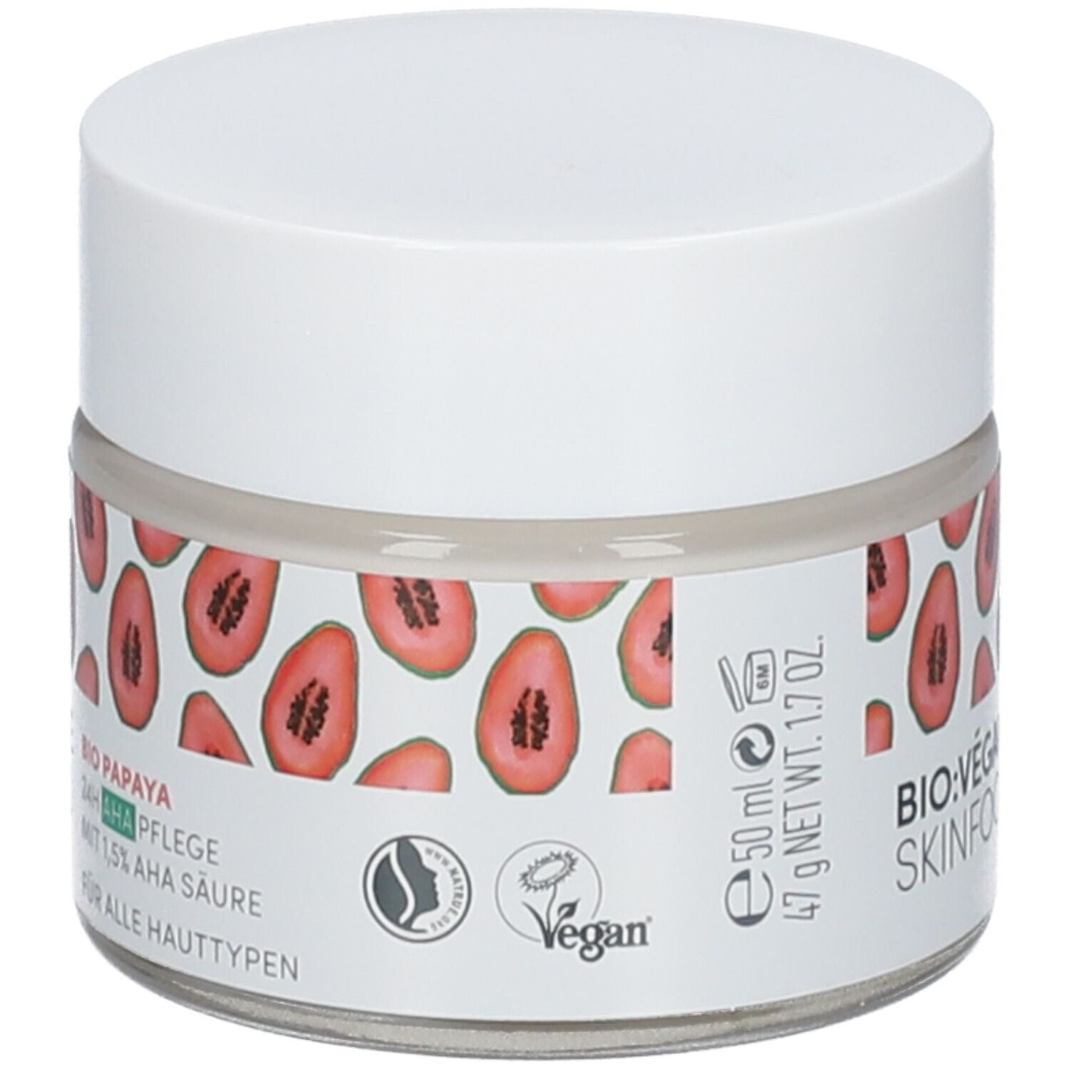 BIO VÉGANE SKINFOOD BIO PAPAYA 24h AHA Pflege