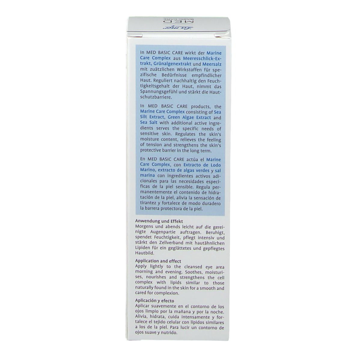 La mer MED Basic Care Augencreme