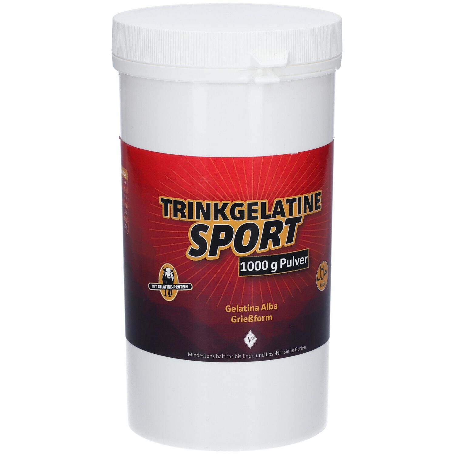 Trinkgelantine Sport