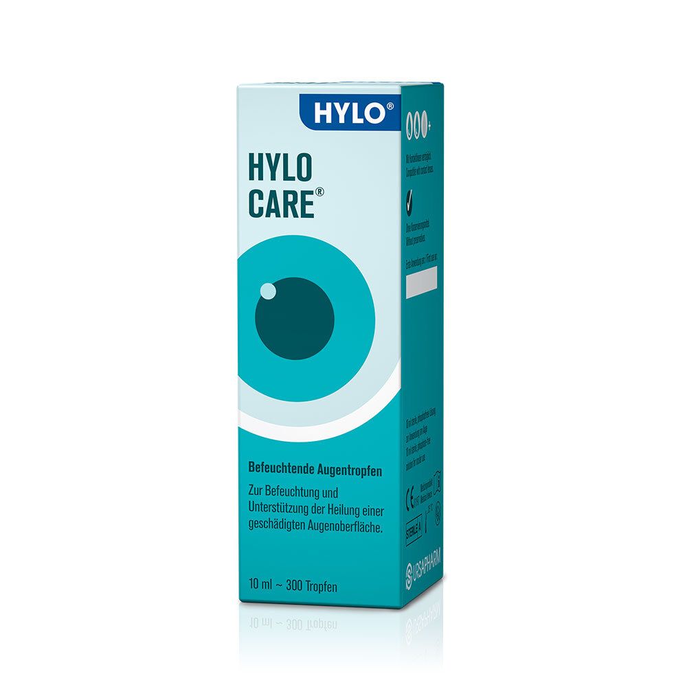 HYLO CARE® Augentropfen Hyaluronsäure + Dexpanthenol