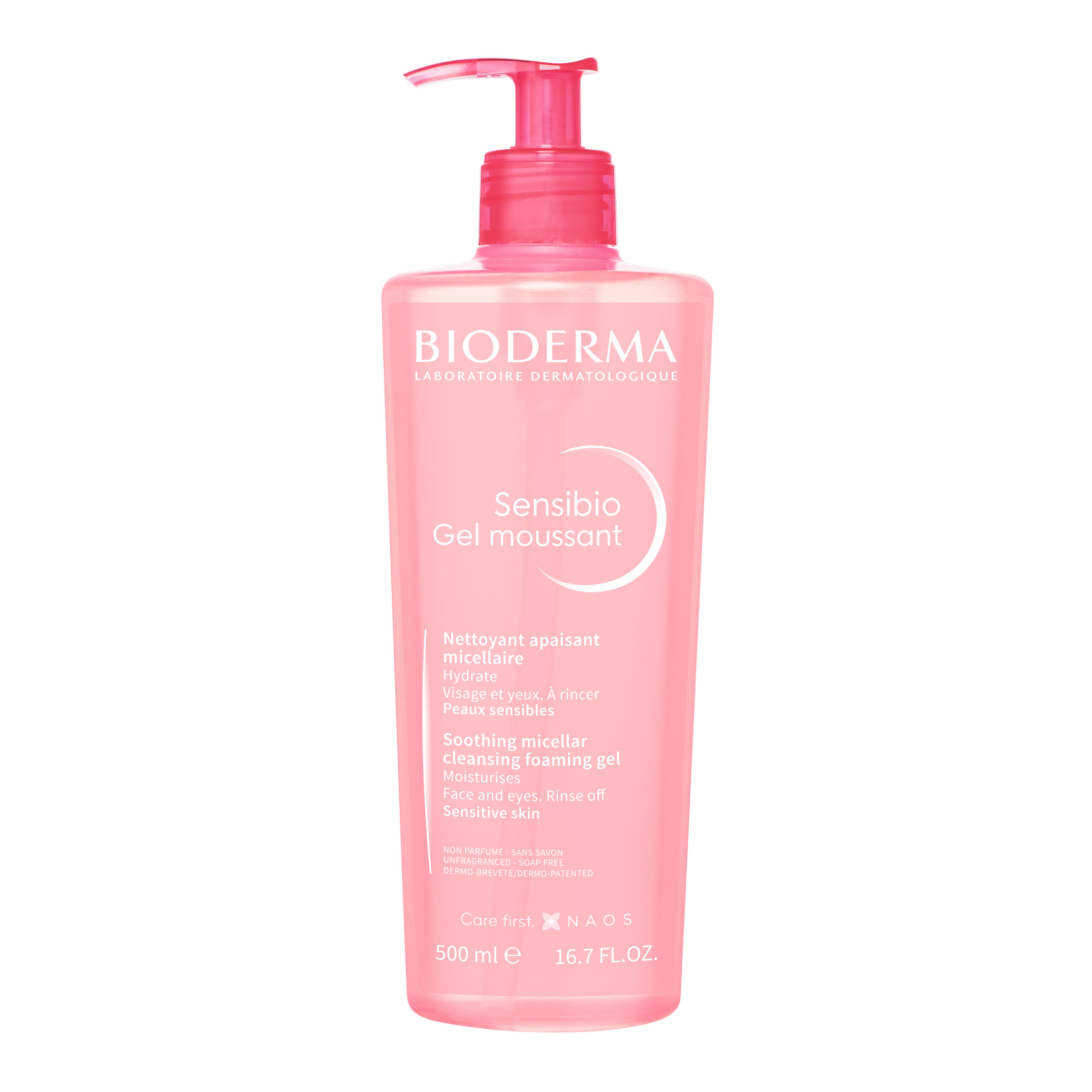 BIODERMA Sensibio Gel Moussant Mildes, beruhigendes Mizellenreinigungsgel