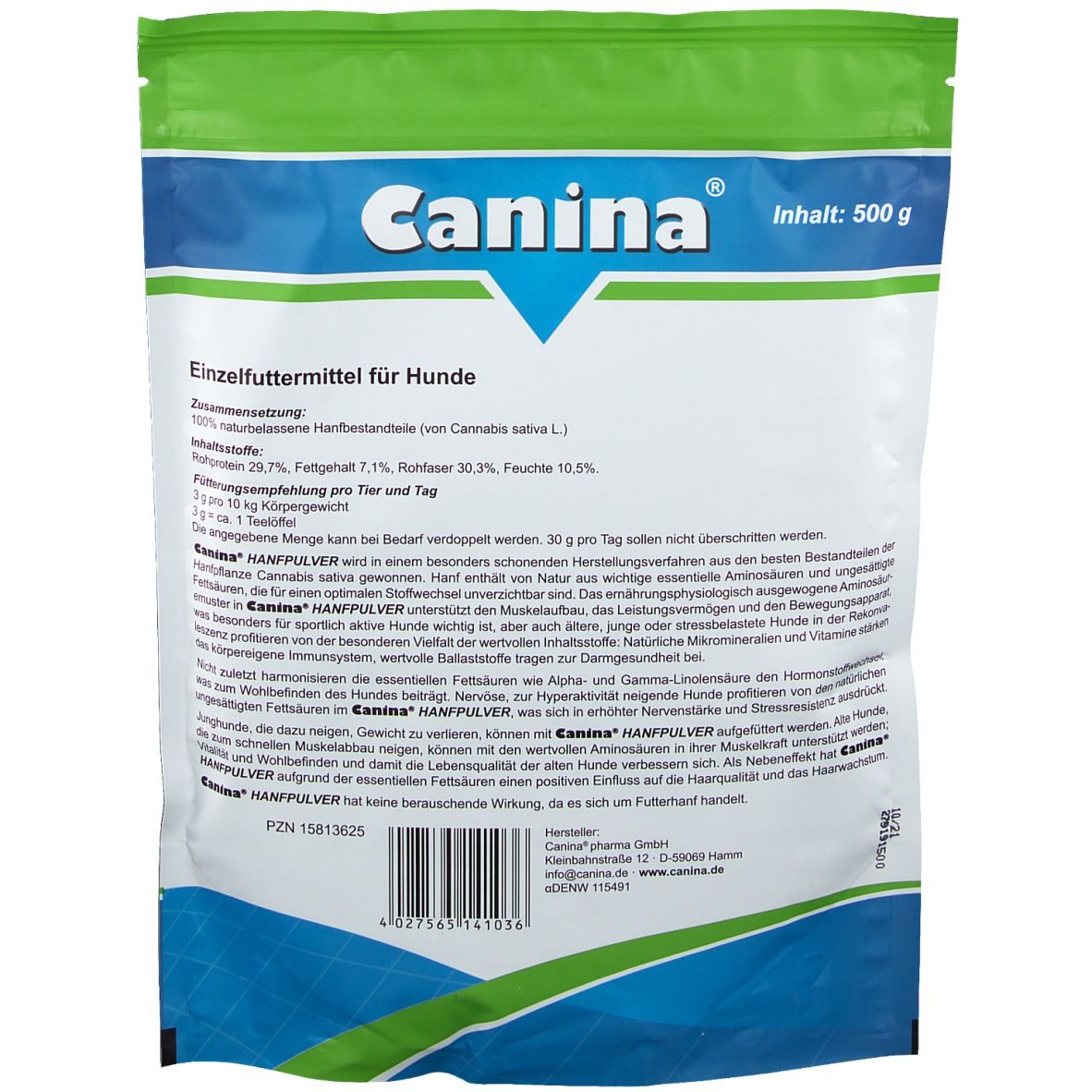 Canina® Hanfpulver