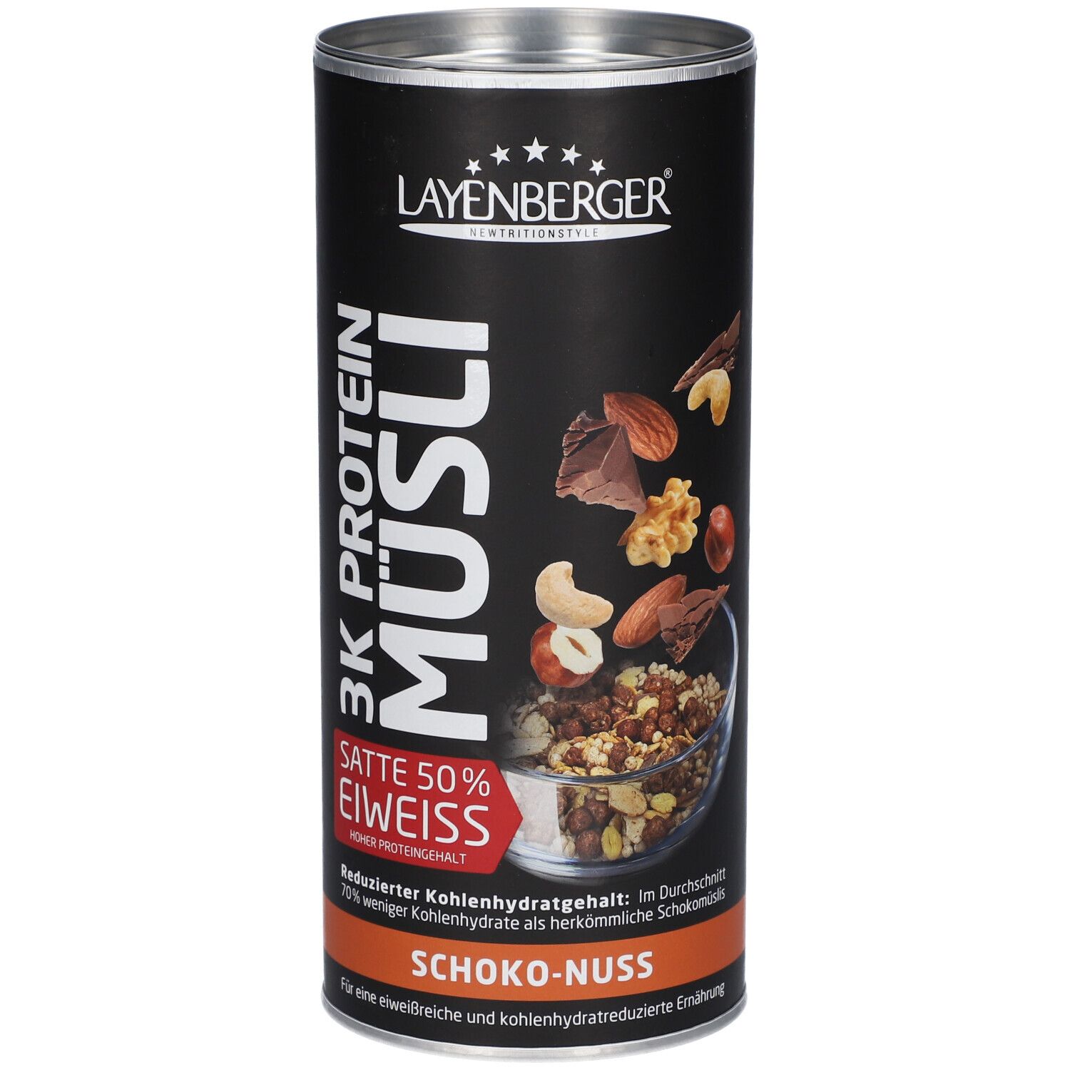 LAYENBERGER® 3K Protein Müsli Schoko-Nuss
