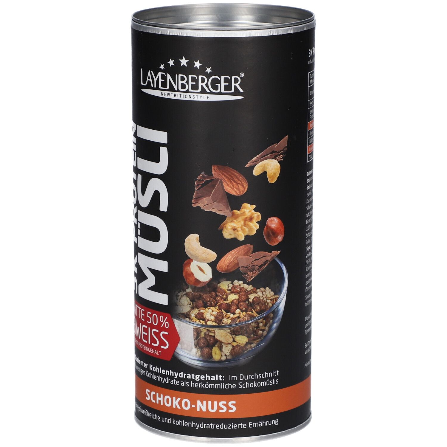 LAYENBERGER® 3K Protein Müsli Schoko-Nuss