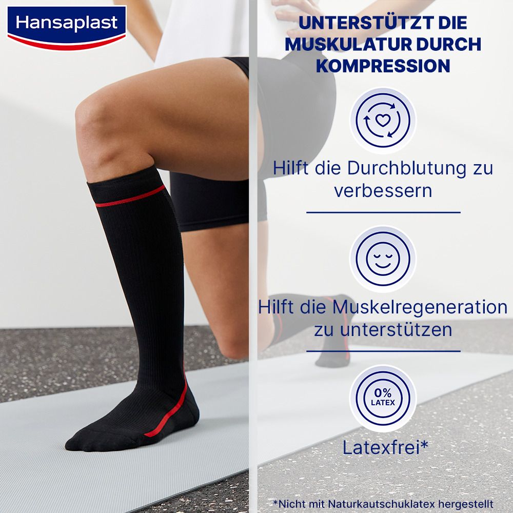 Hansaplast Sport Compression Wear Socks Gr L/XL