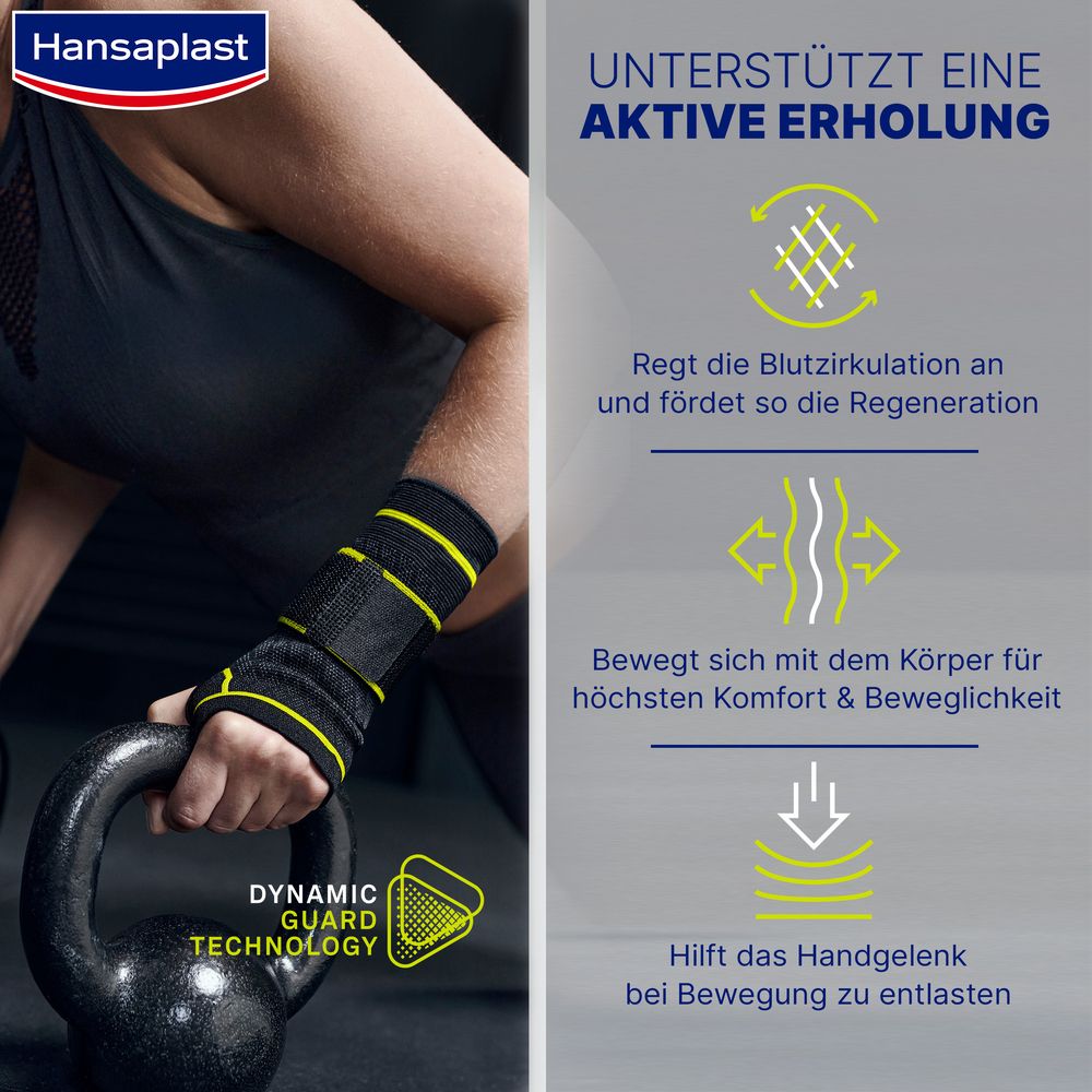 Hansaplast Sport Handgelenk-Bandage Gr S/M