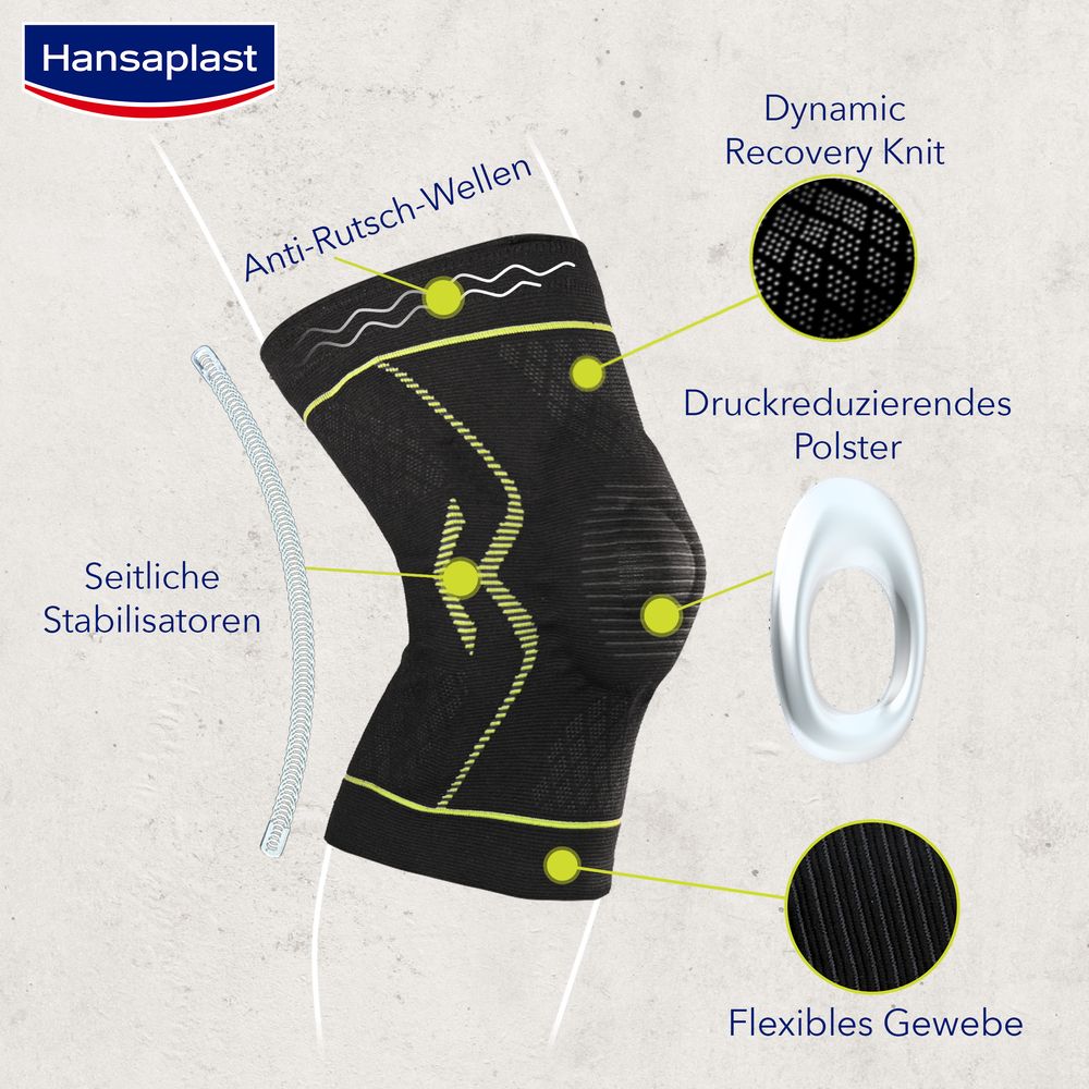 Hansaplast Sport Knie-Bandage Gr S/M