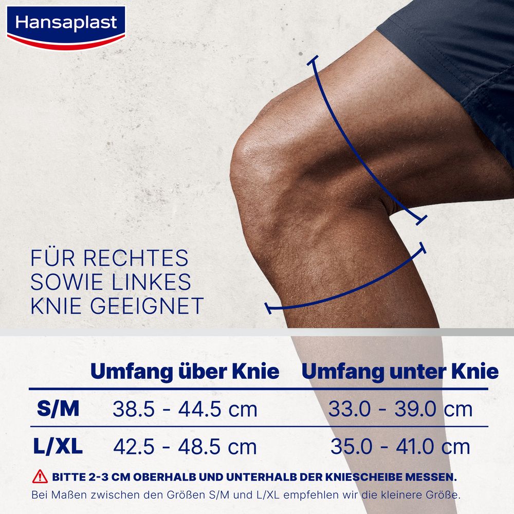 Hansaplast Sport Knie-Bandage Gr L/XL