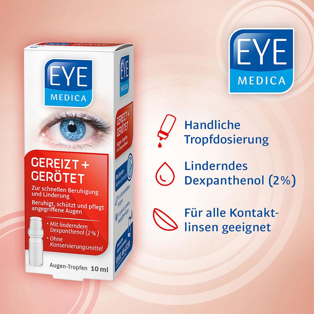 EYEMEDICA® GEREIZT + GERÖTET