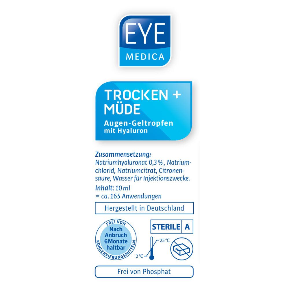 EYEMEDICA® TROCKEN + MÜDE