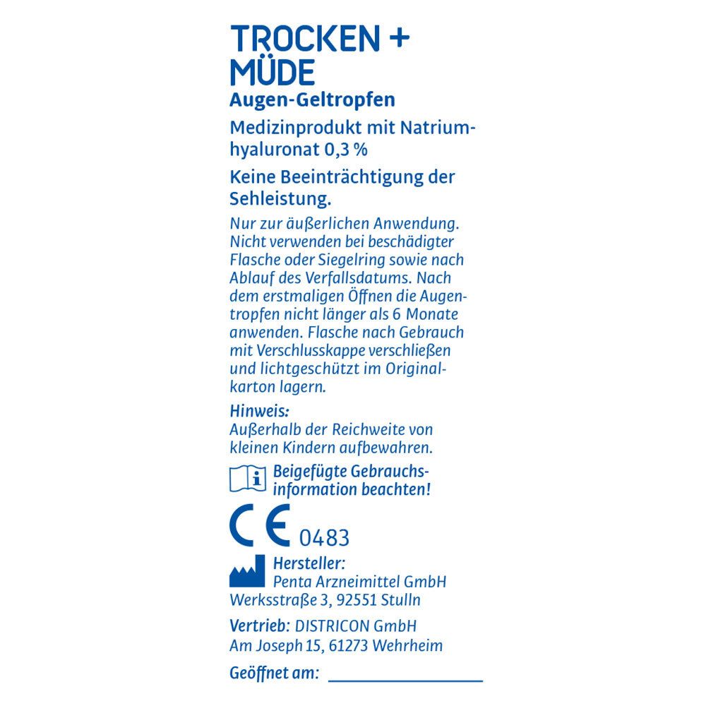 EYEMEDICA® TROCKEN + MÜDE