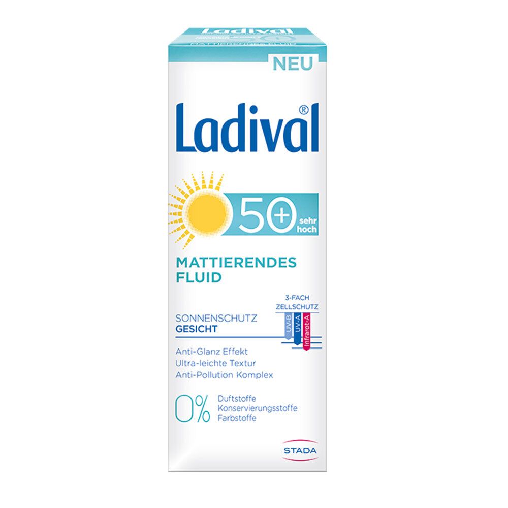 Ladival® mattierendes Fluid fürs Gesicht LSF 50