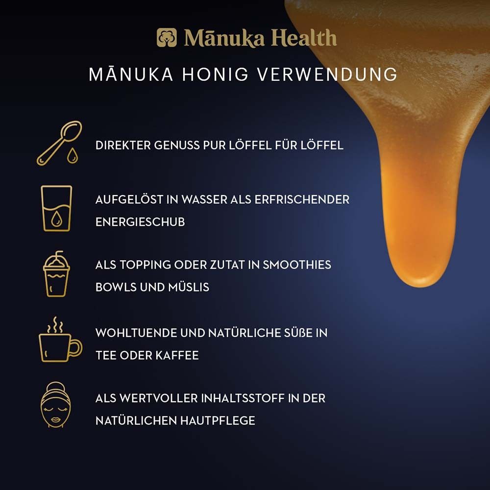 MANUKA HEALTH MGO 100+ Manuka Honig