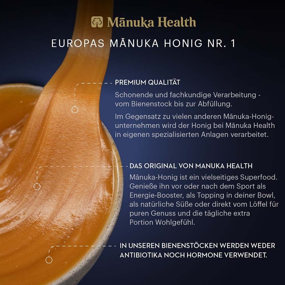 MANUKA HEALTH MGO 250+ Manuka Honig