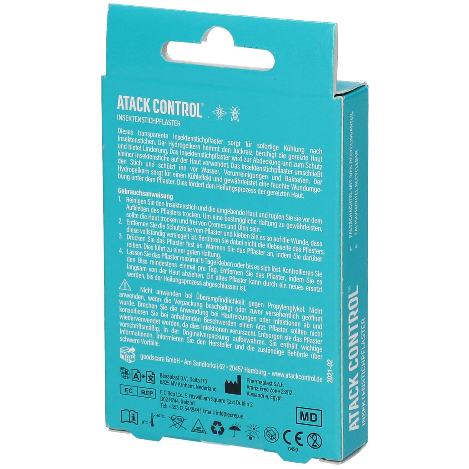 ATACK CONTROL® Insektenstichpflaster