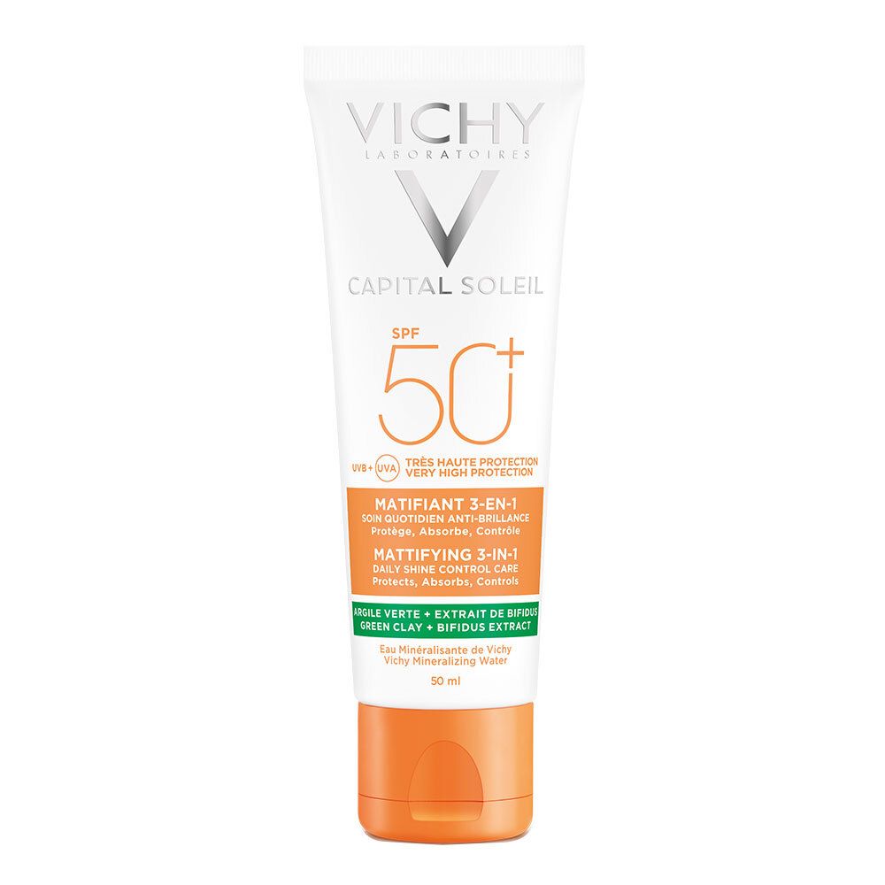 VICHY Capital Soleil 3-in-1 mattierende Sonnenpflege LSF 50+