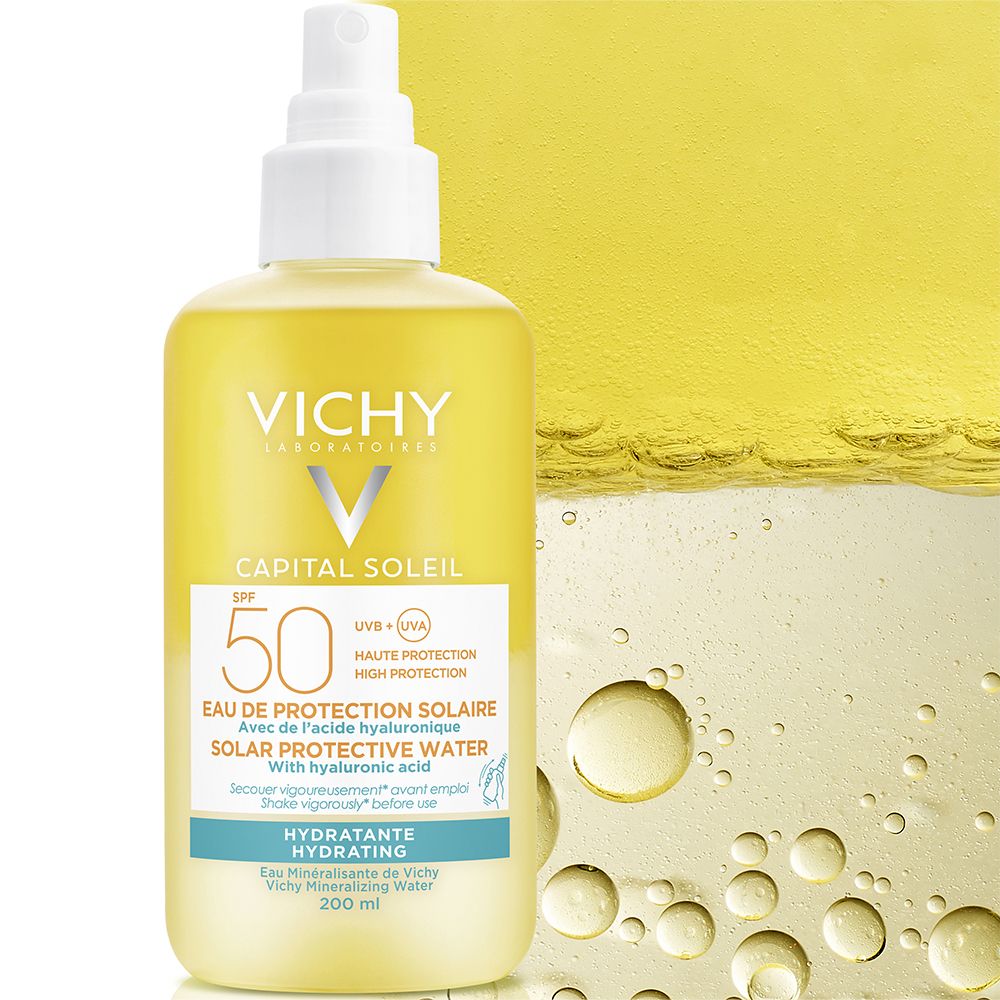 Vichy CAPITAL SOLEIL Sonnenspray mit Hyaluron LSF 50