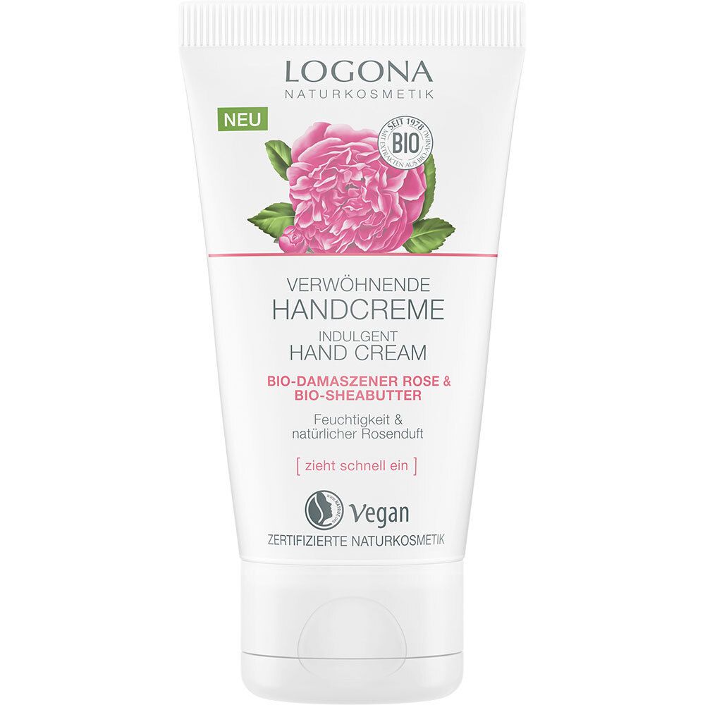 LOGONA Naturkosmetik Erfrischende Handcreme Bio-Grapefruit & Bio-Aloe Vera