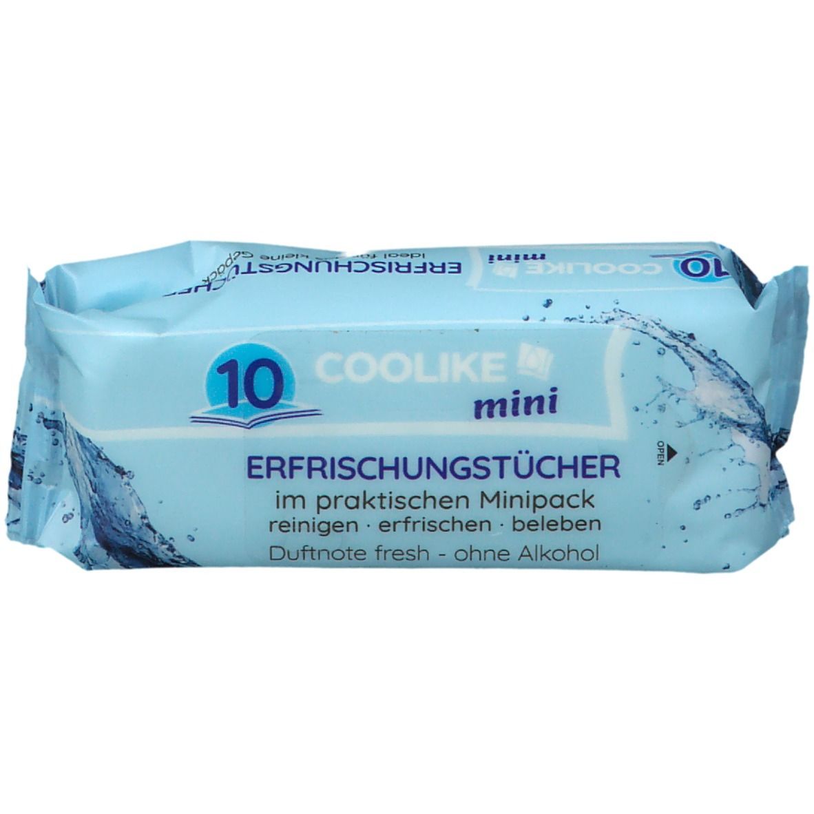 SOMMERFRISCHE Lemonfresh Erfrischungstücher - 10 Stück Packung