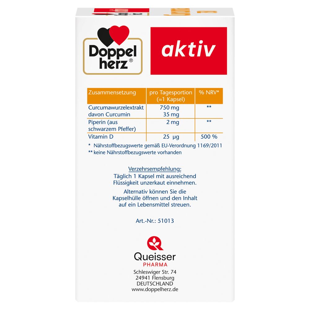 Doppelherz ® aktiv Curcuma 750