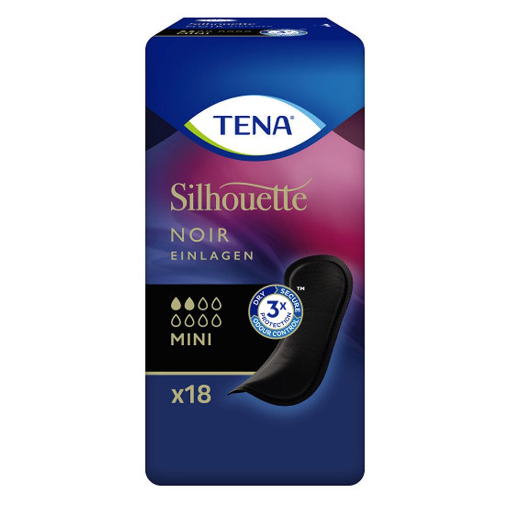 TENA Silhouette Mini Noir Inkontinenz Einlagen