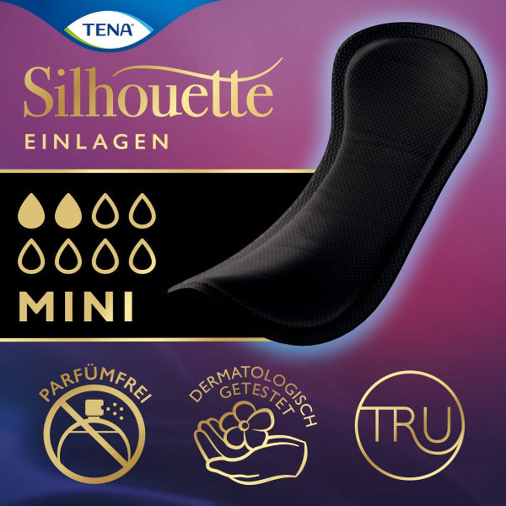 TENA Silhouette Mini Noir Inkontinenz Einlagen