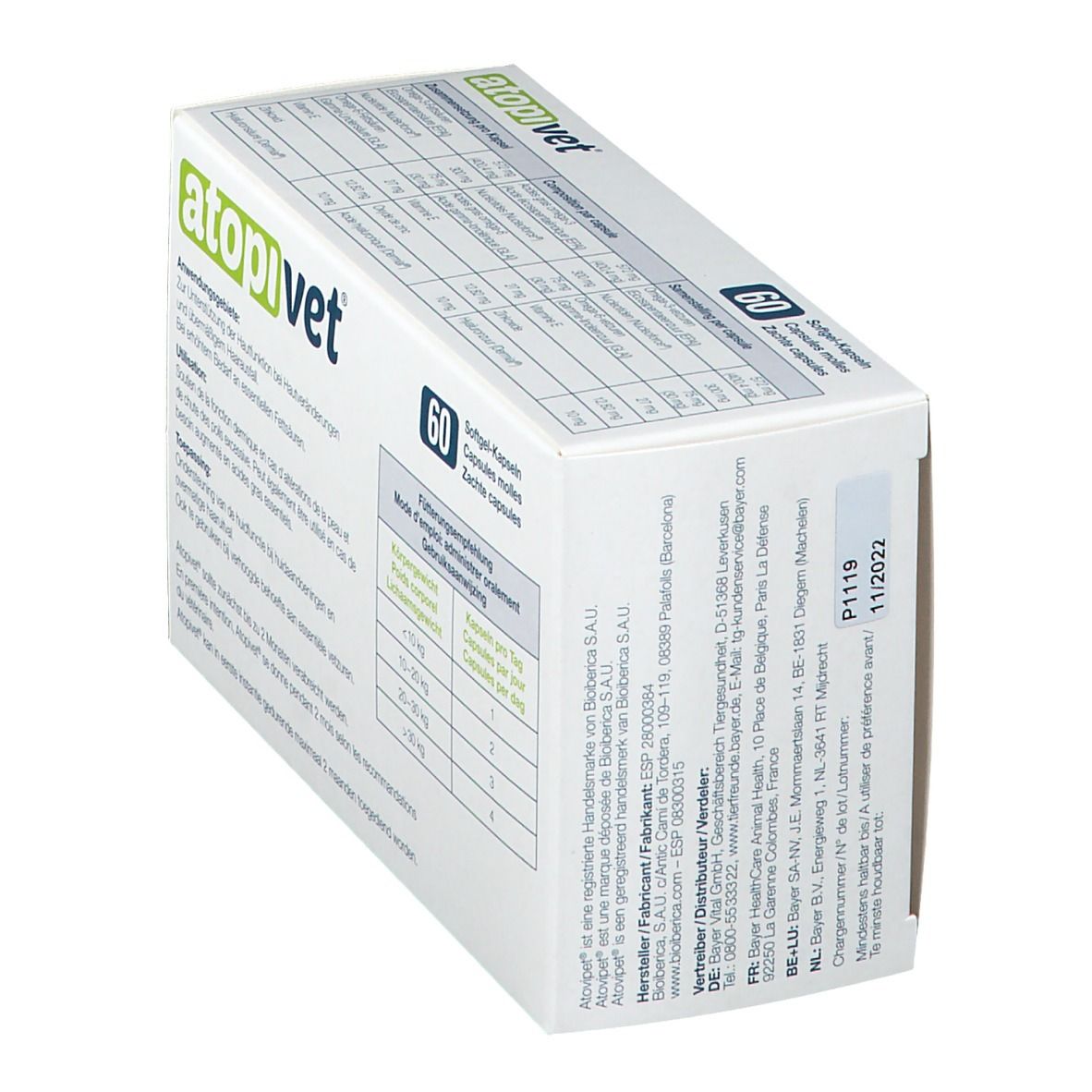 Atopivet® Soft-Gel Kapseln für Hunde und Katzen