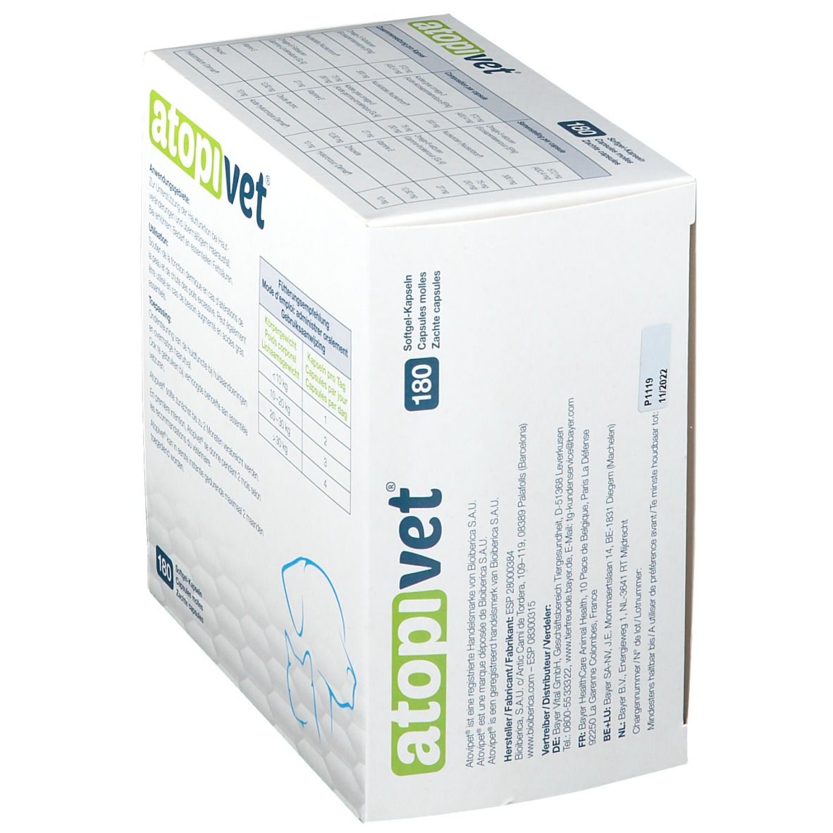 Atopivet® Soft-Gel Kapseln  für Hunde und Katzen