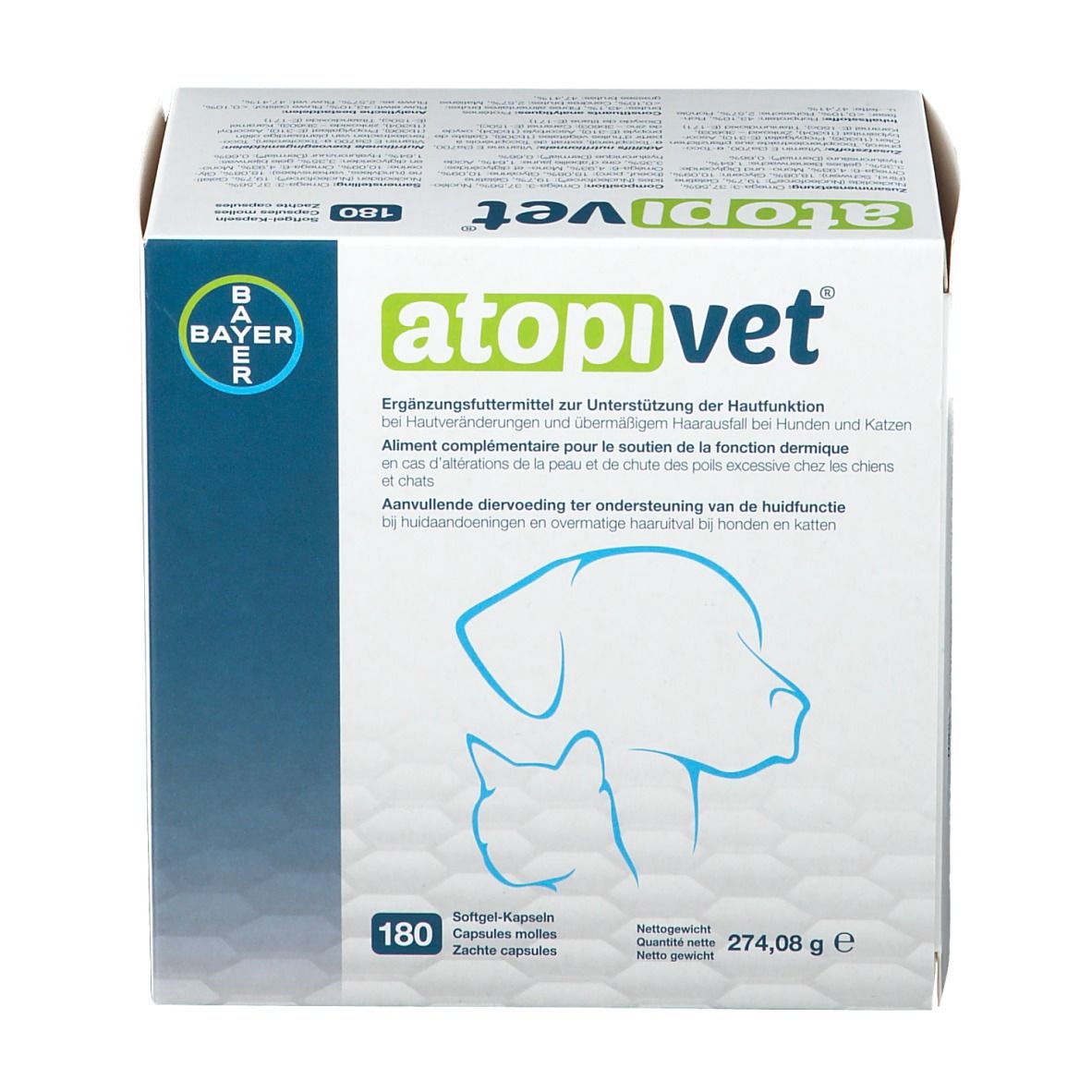 Atopivet® Soft-Gel Kapseln  für Hunde und Katzen