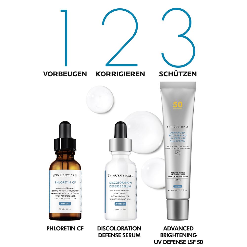 SkinCeuticals DISCOLORATION DEFENSE SERUM, zellaktivierendes Serum gegen Pigmentflecken