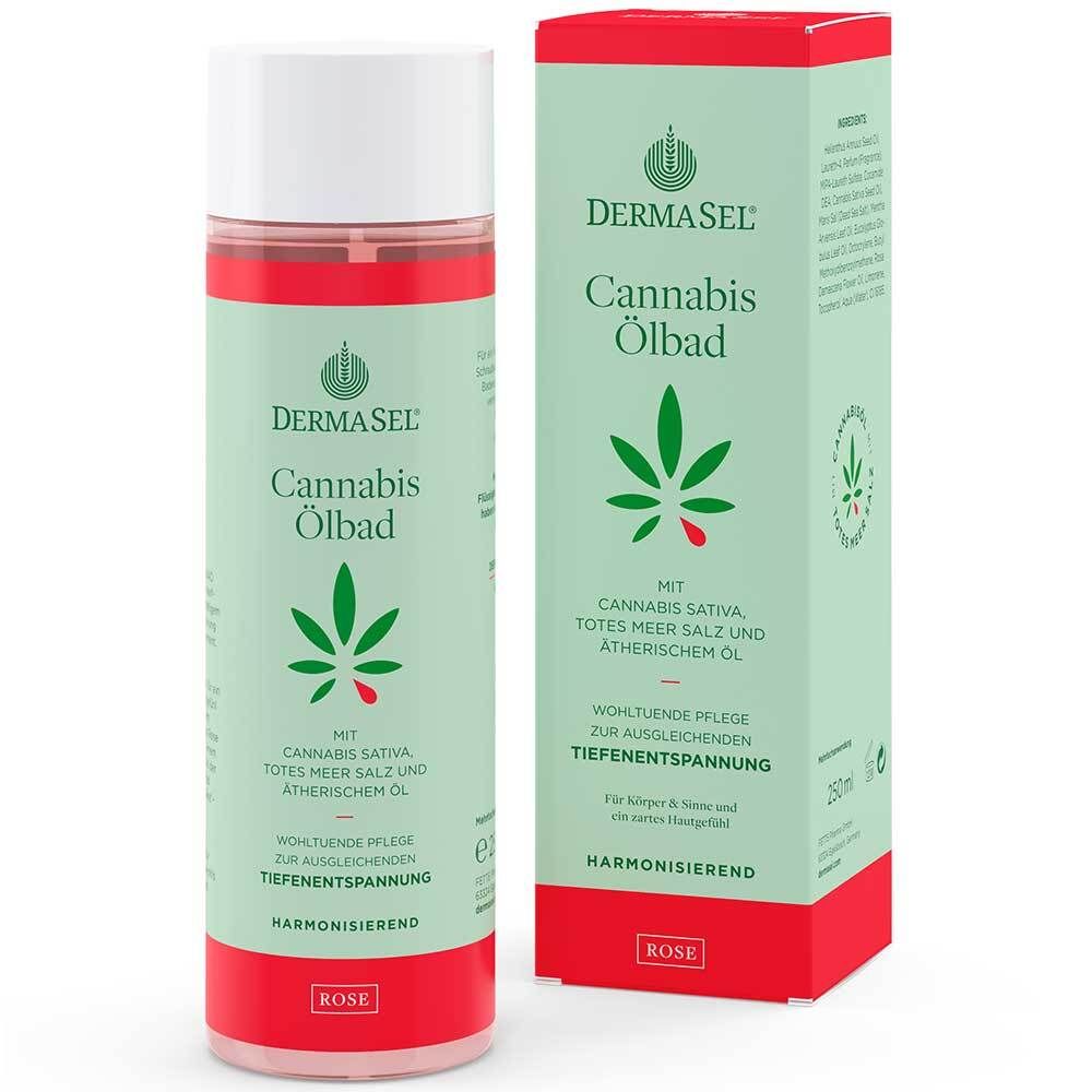 DERMASEL® Cannabis Ölbad Rose