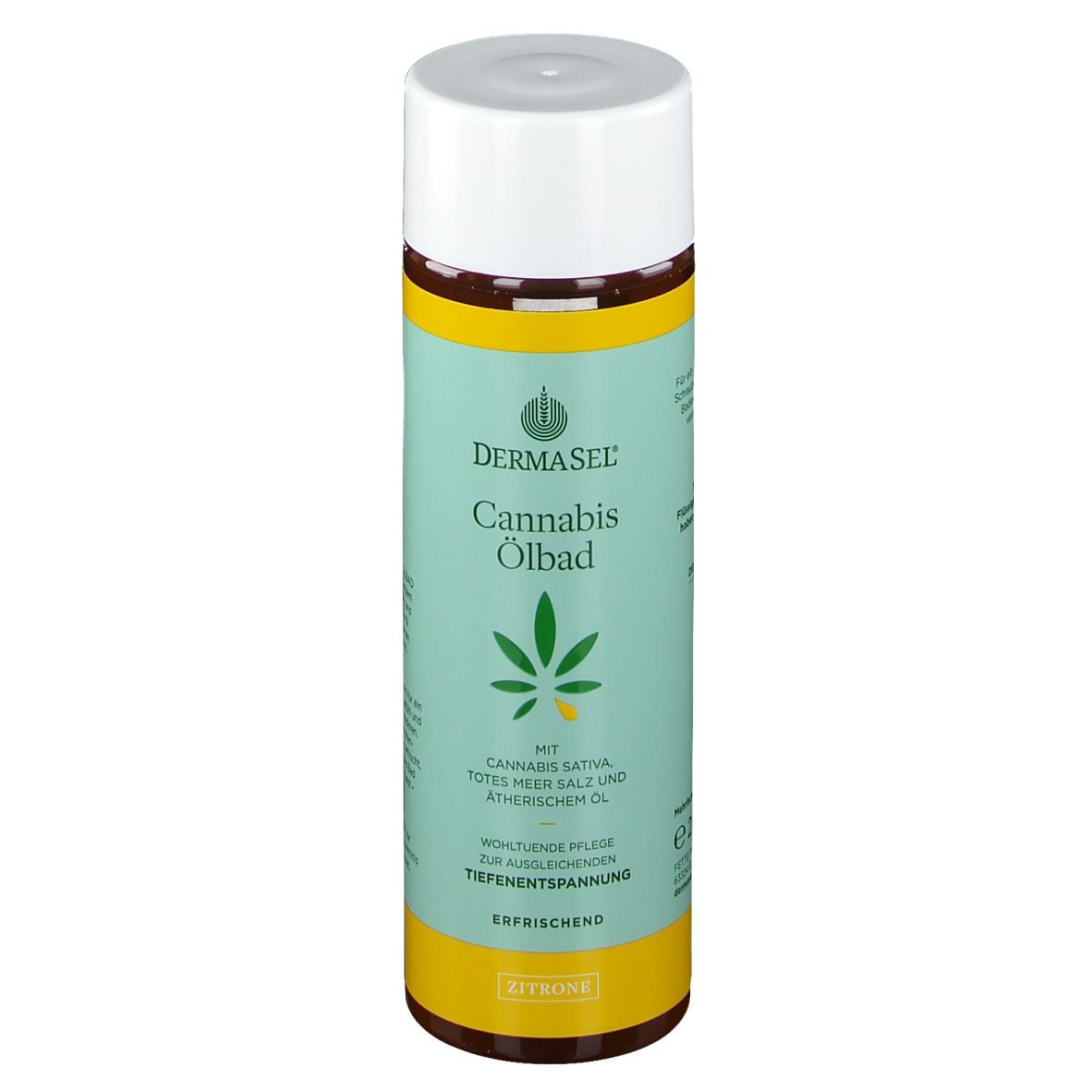 DERMASEL® Cannabis Ölbad Zitrone