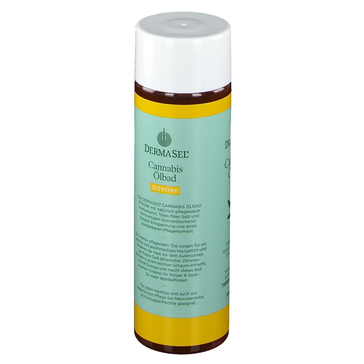 DERMASEL® Cannabis Ölbad Zitrone