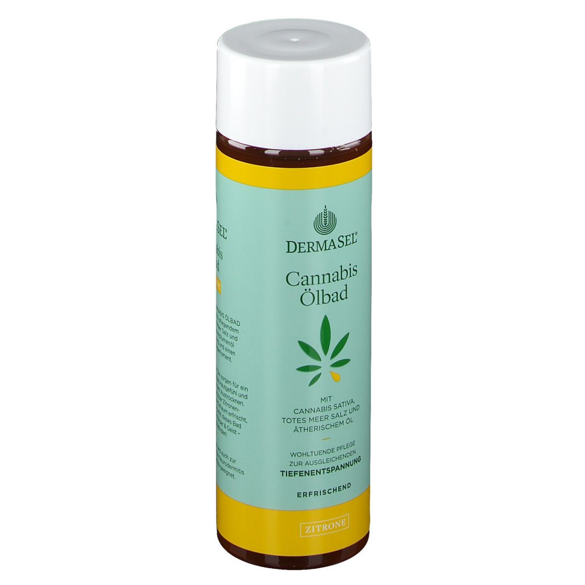 DERMASEL® Cannabis Ölbad Zitrone