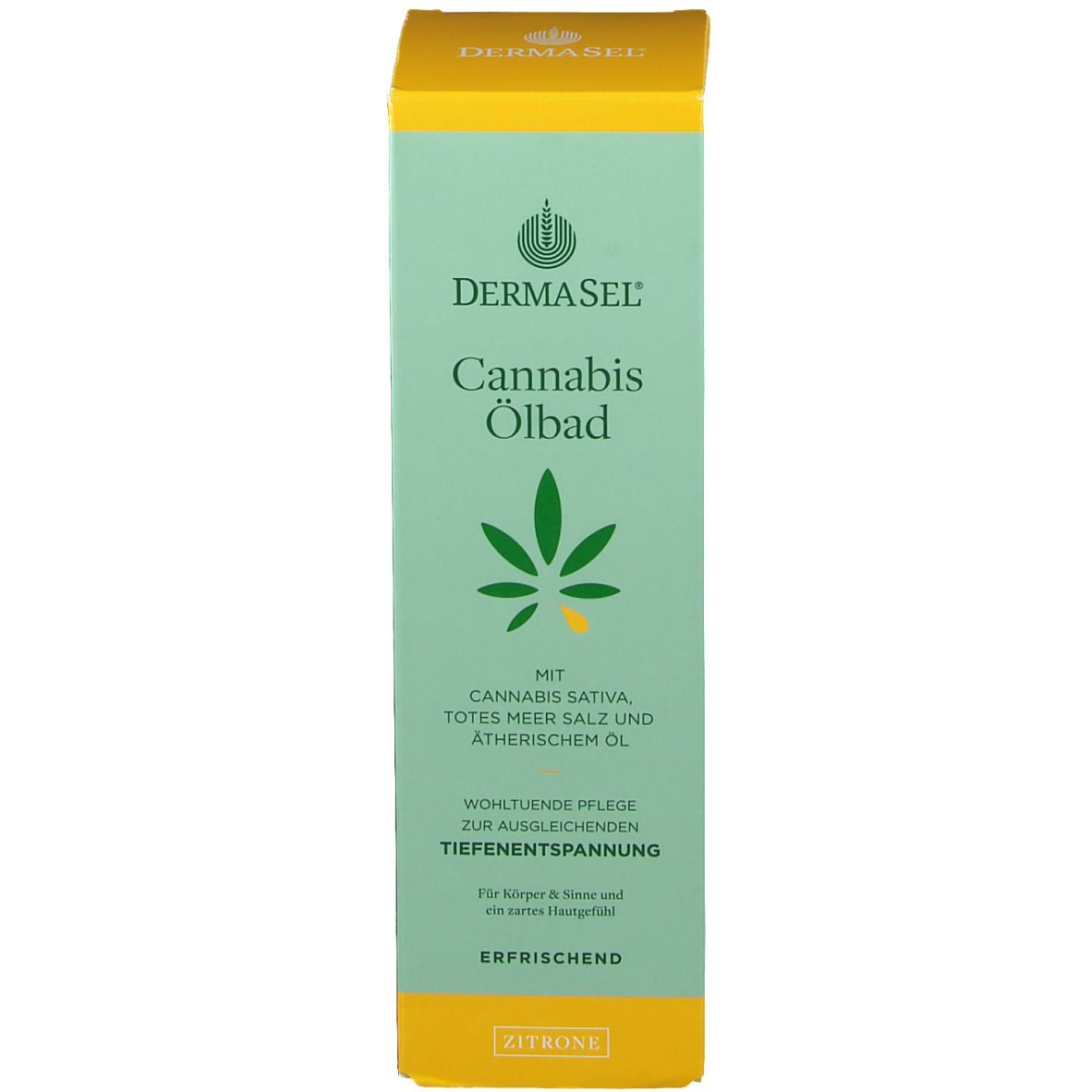 DERMASEL® Cannabis Ölbad Zitrone