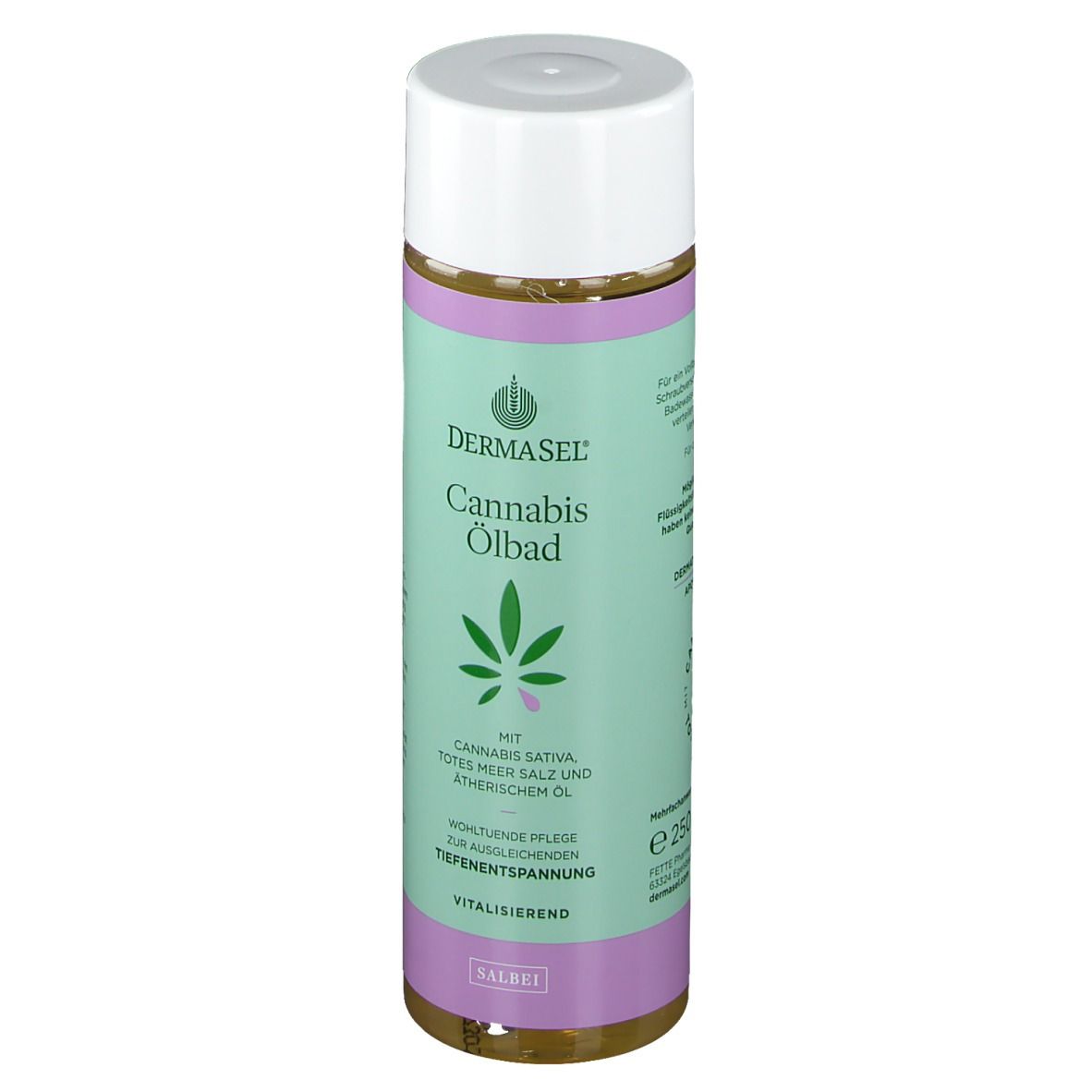 DERMASEL® Cannabis Ölbad Salbei