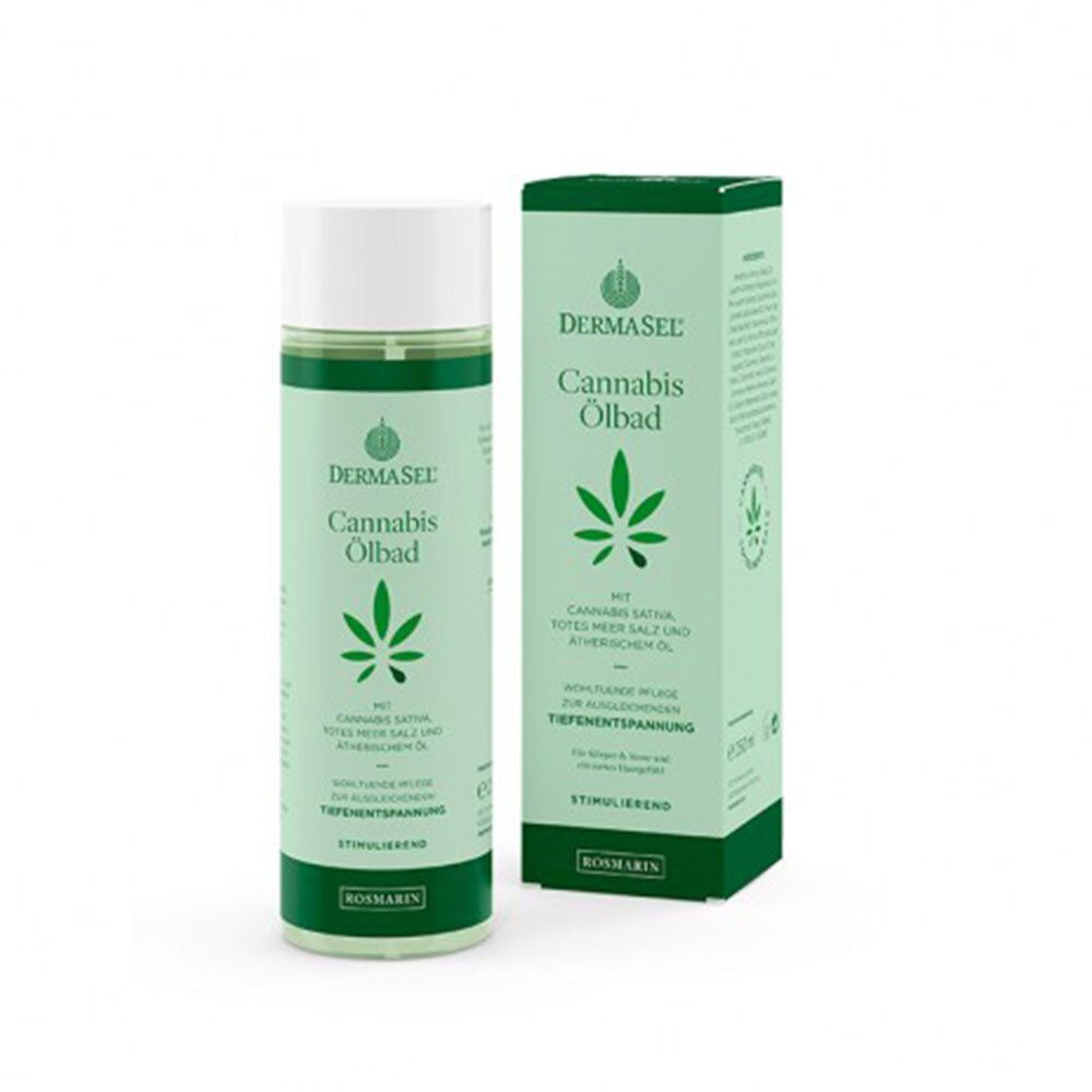 DERMASEL® Cannabis Ölbad Rosmarin