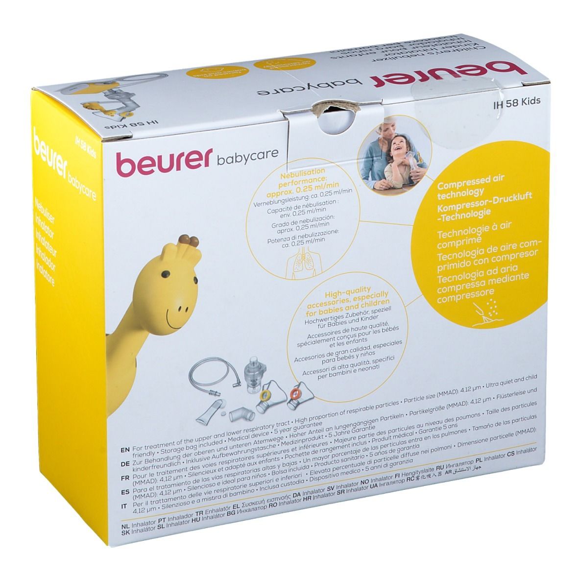 Beurer kleiner Inhalator IH 58 KIDS