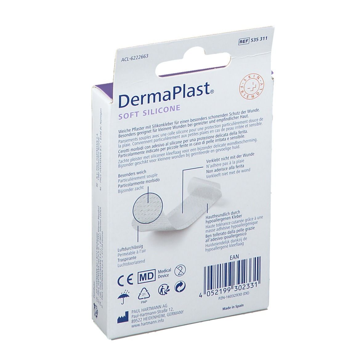 DermaPlast® Soft Silicone