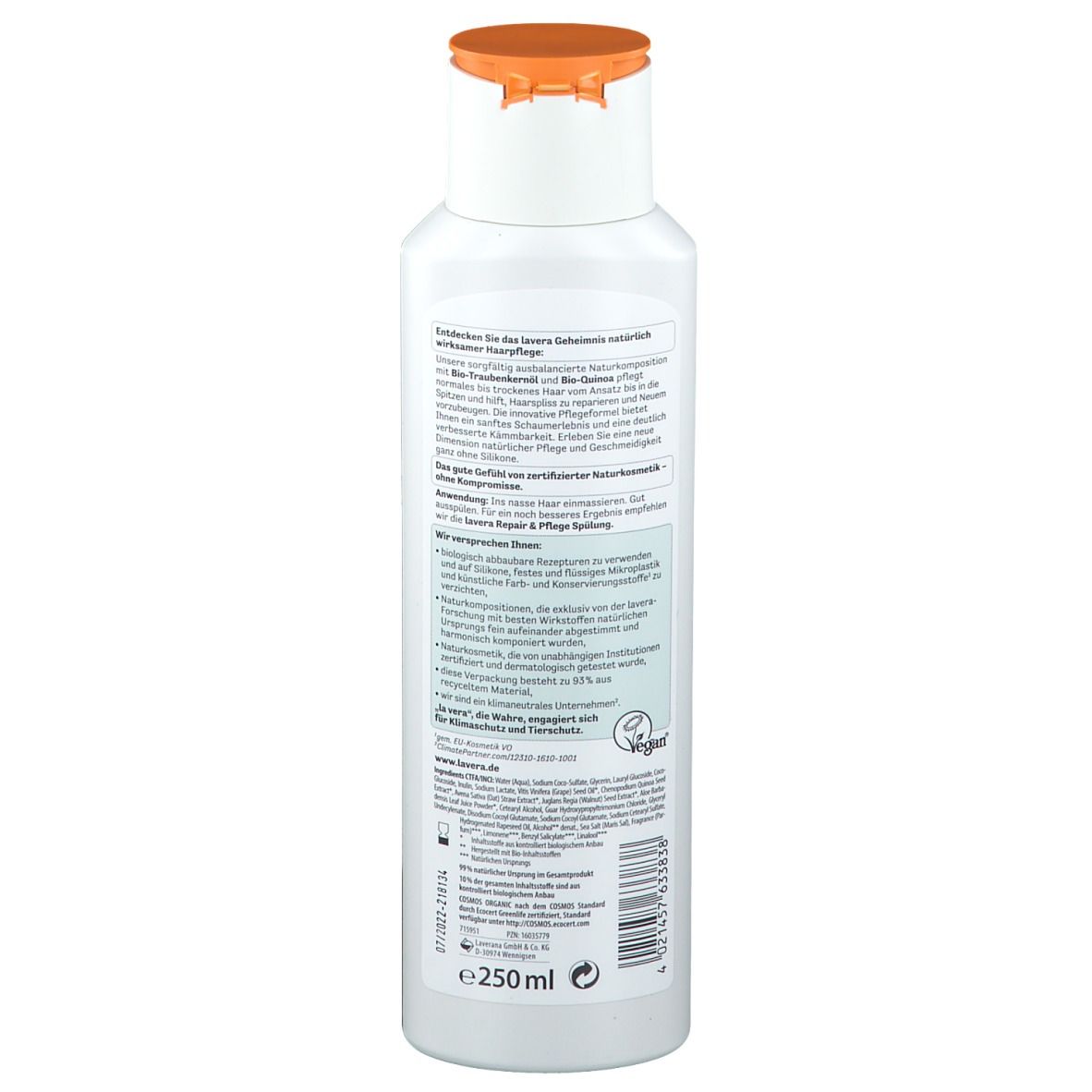lavera Pflegeshampoo Repair & Pflege