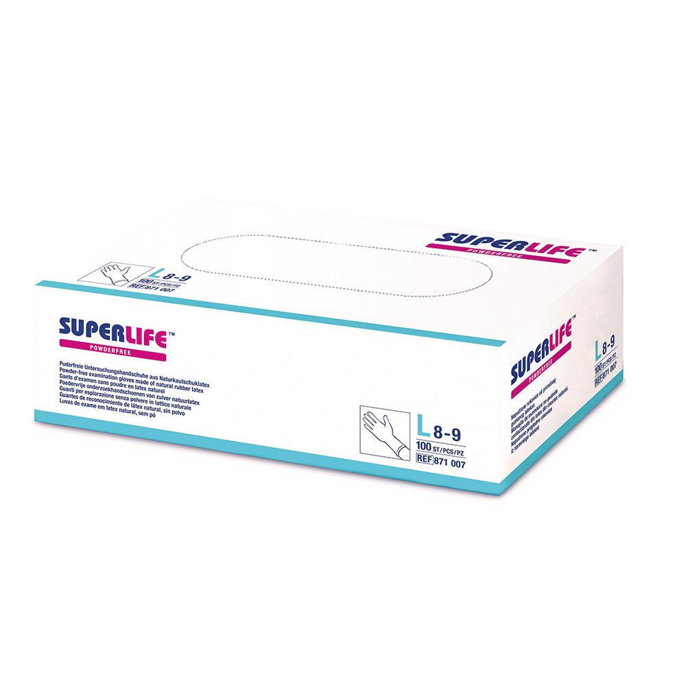 SUPERLIFE ™ powderfree Untersuchungshandschuh Gr. L