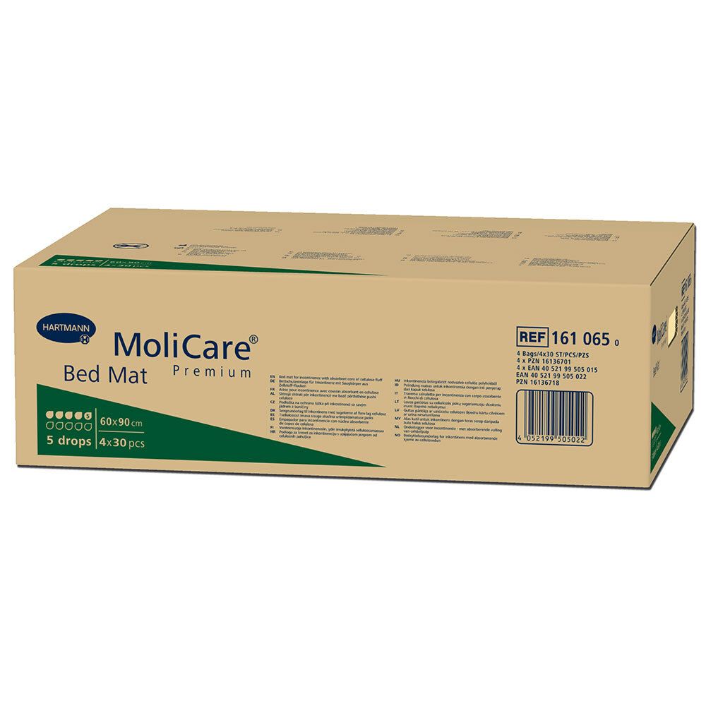 MoliCare® Premium Bed Mat 5 Tropfen 60x90 cm  ​