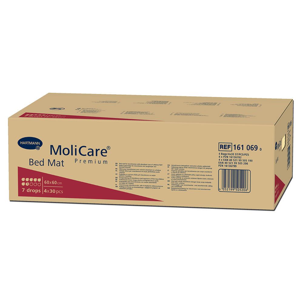 MoliCare® Premium Bed Mat 7 Tropfen 60x60 cm ​