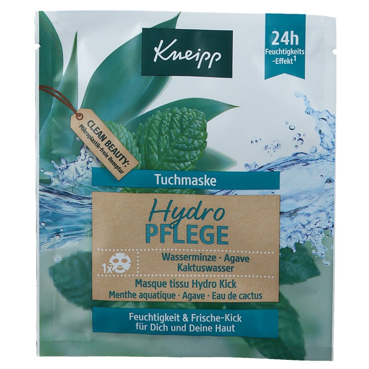 Kneipp® Tuchmaske Hydro Pflege